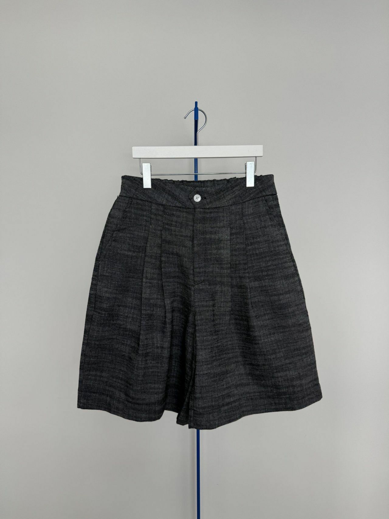 淨色暗紋短褲 MALENKII-150P