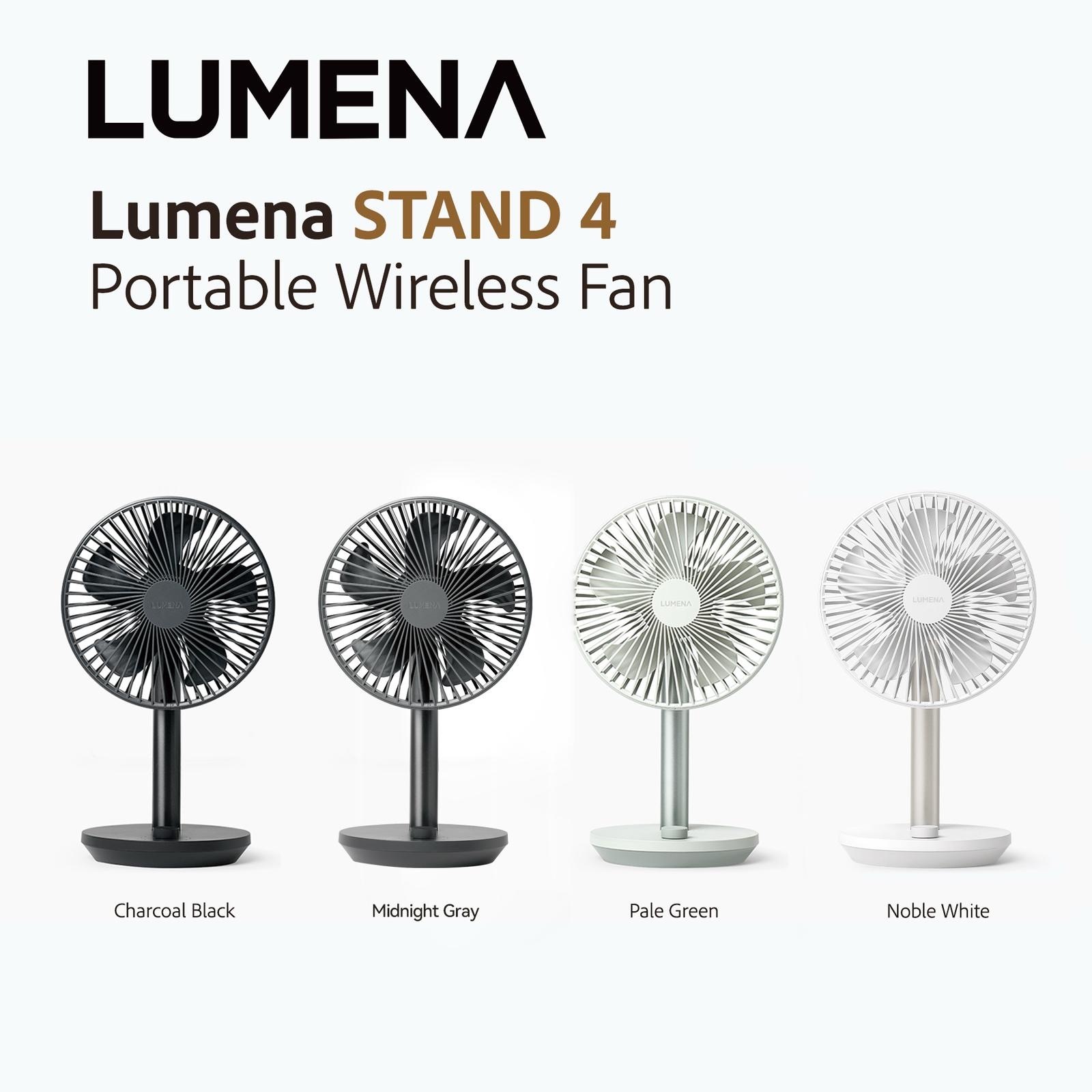 Lumena Stand4 7吋搖頭無線座檯風扇