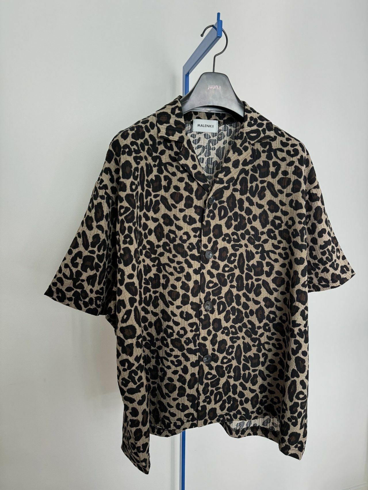 豹紋短袖恤衫 MALENKII-154S