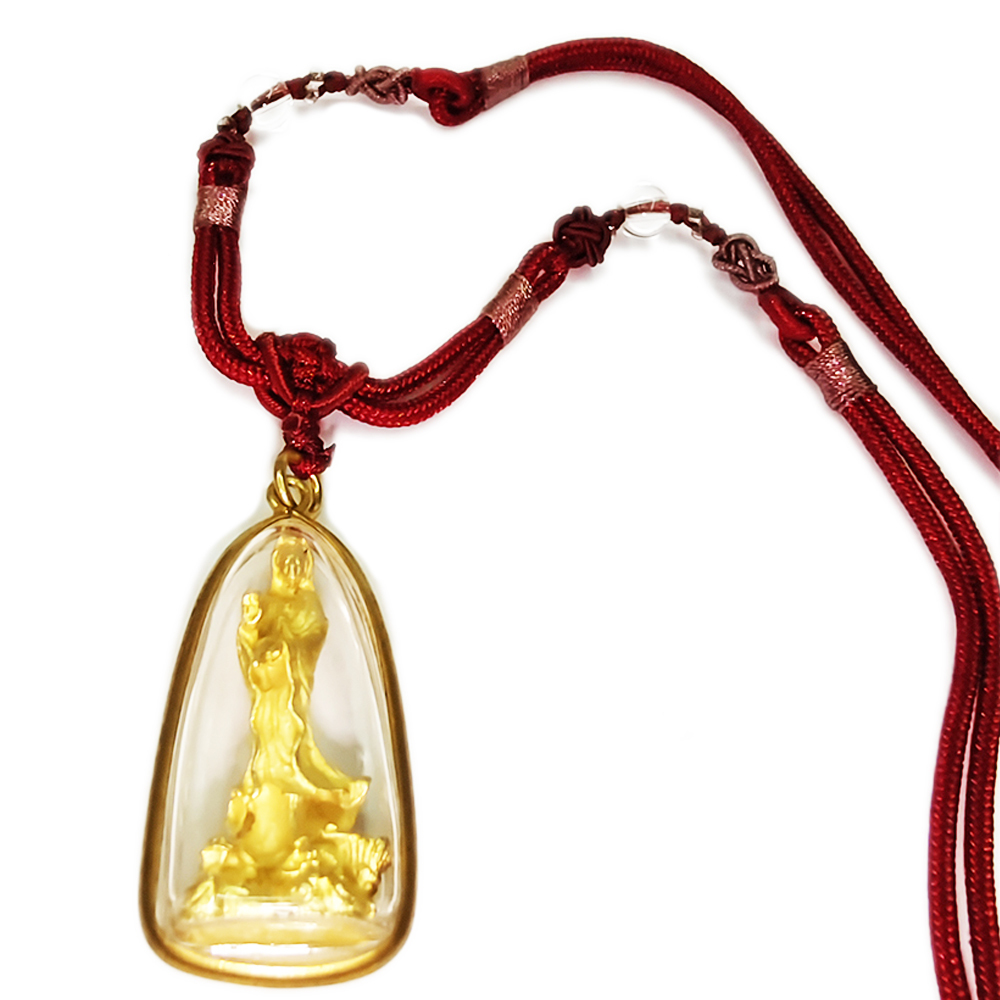 金騎龍觀音中國結項鍊【十方】131394