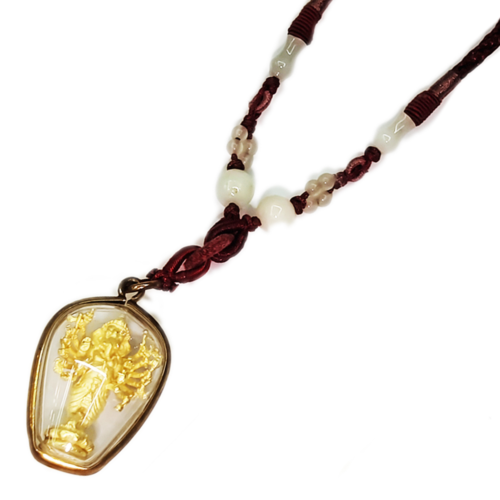 千手象鼻財神{金}中國結項鍊【十方】130138