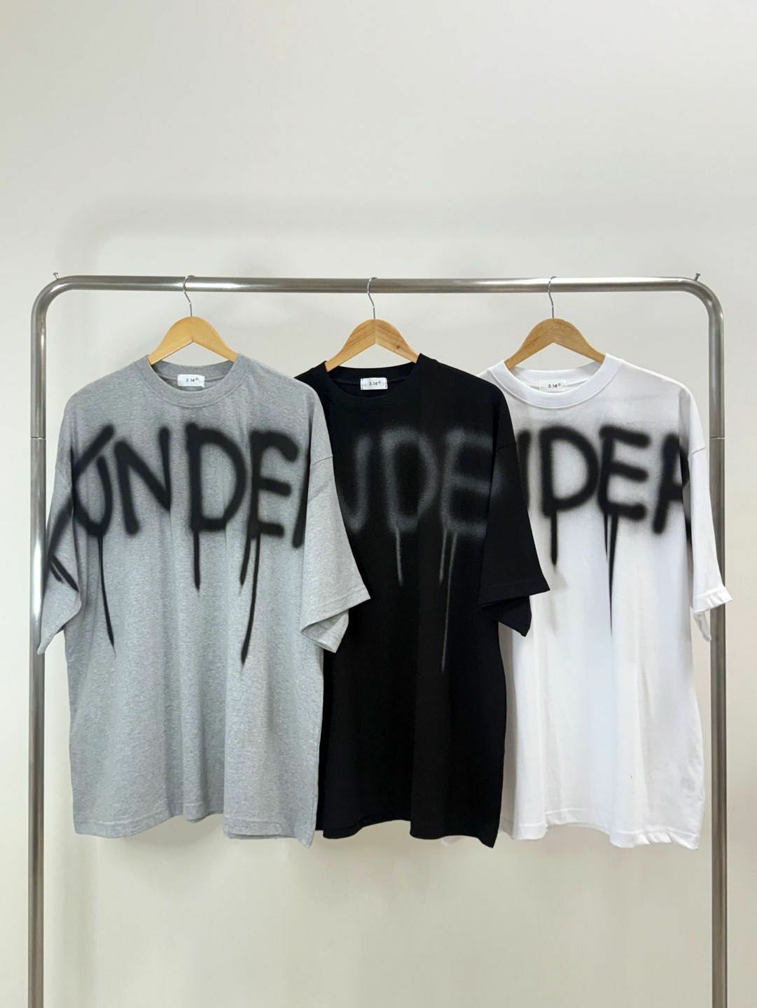 OverSize英文字短袖Tee 3.14-069T