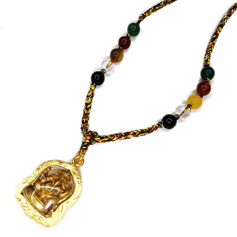 象鼻財神五色線項鍊【十方】131391