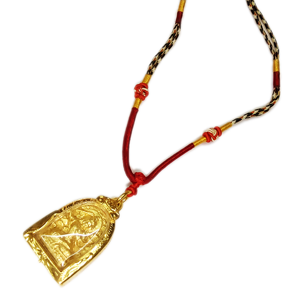 文殊菩薩佛牌五色線項鍊【十方】133579