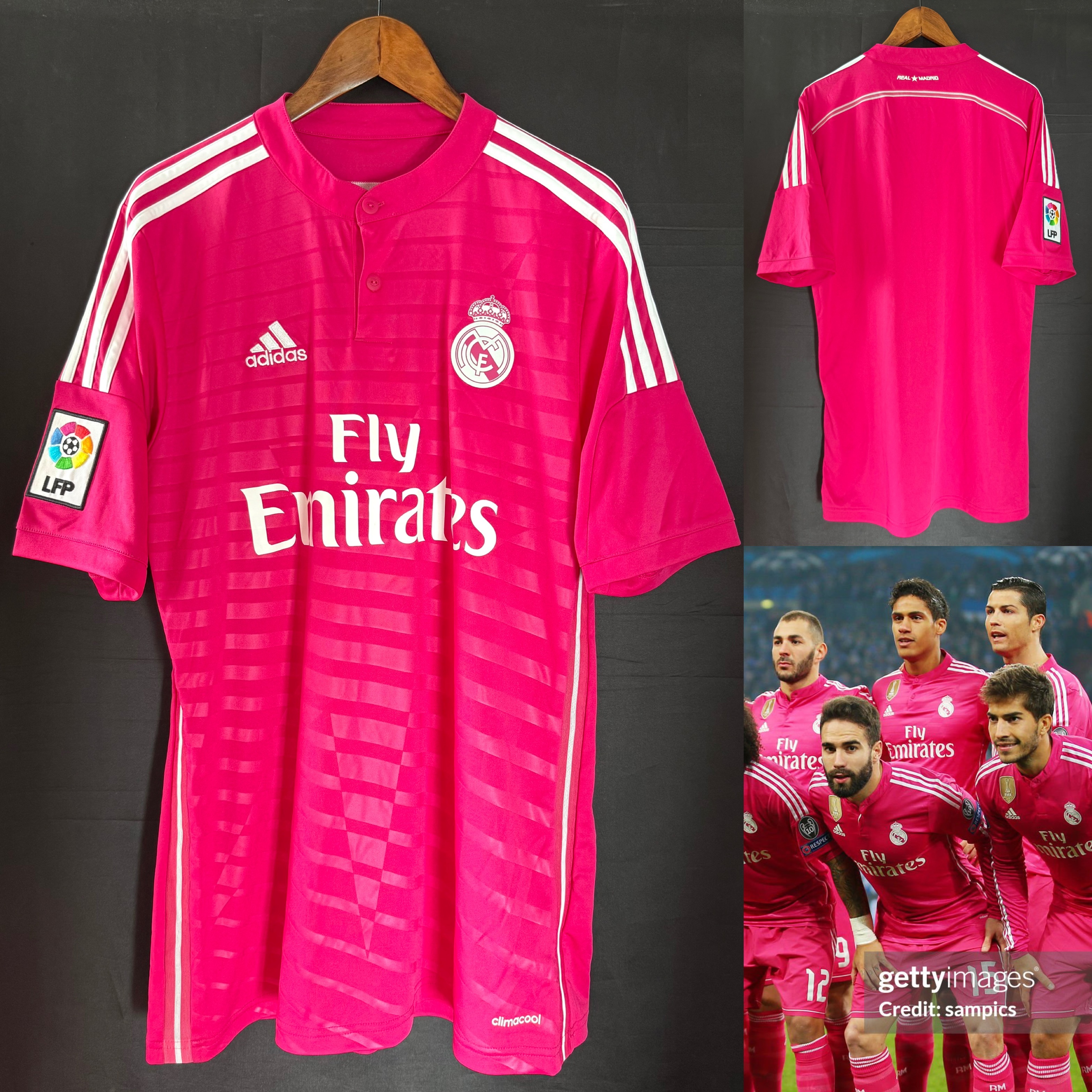 (BNWT) Real Madrid 2014-2015 Adidas Away Shirt