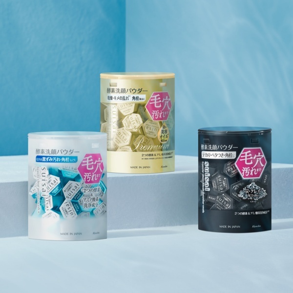 Kanebo Suisai黑炭泥淨透酵素洗顏粉