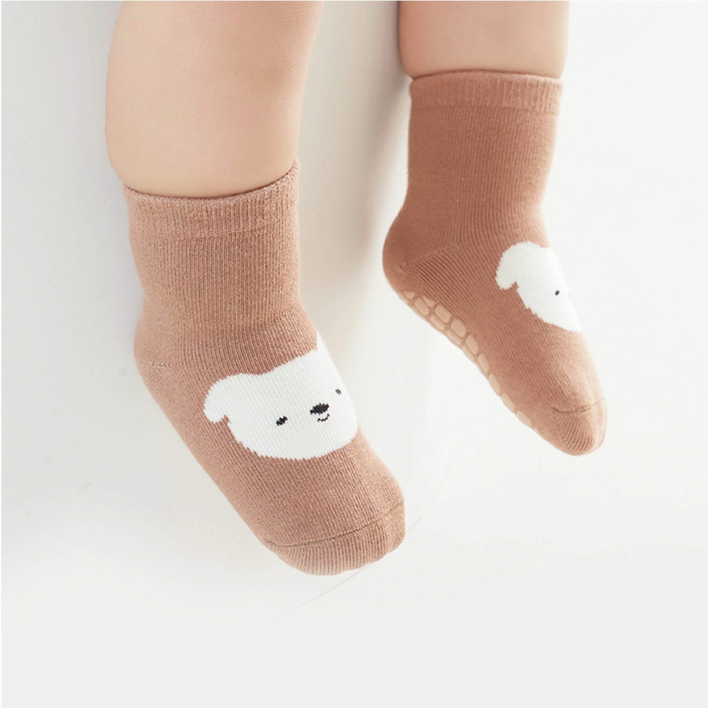 【JA4102】動物森林派對止滑襪(兩雙一組)＊三色