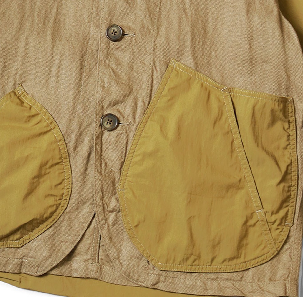 RE-STOCK LAST PCS: KAPITAL LINEN CHINO x GABARDINE COVERALL - BEIGE SIZE 2 PRE ORDER ITEM (預訂中)