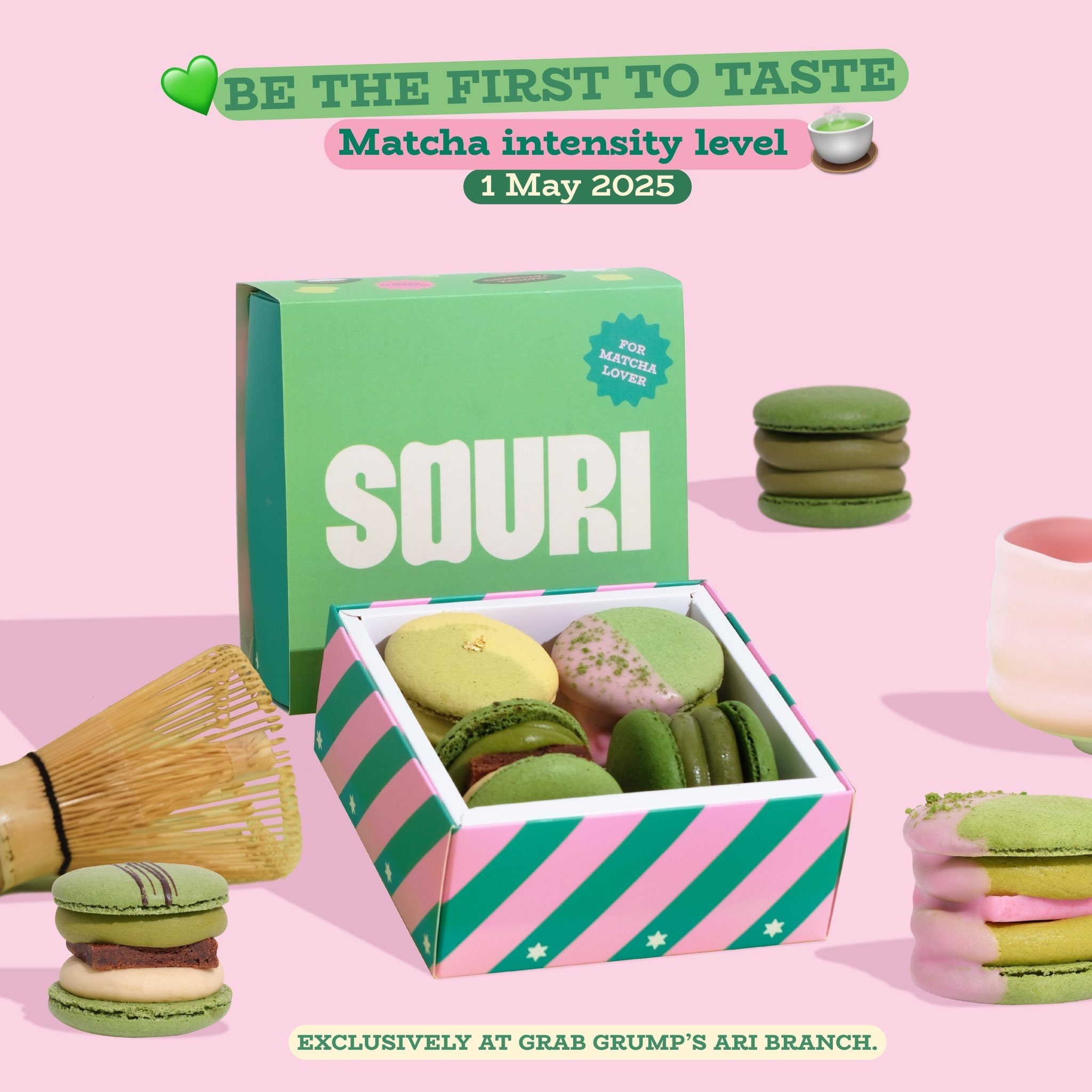 [預購]  Souri Matcha Intensity Level Boxset