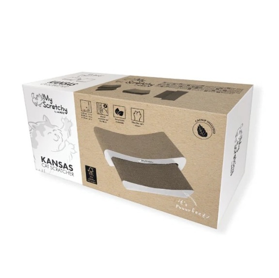 M-Pets Scratch Board White． Kansas