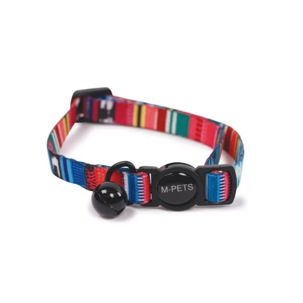 M-Pets Urban Style Jazz Stropes Cat Eco Collar