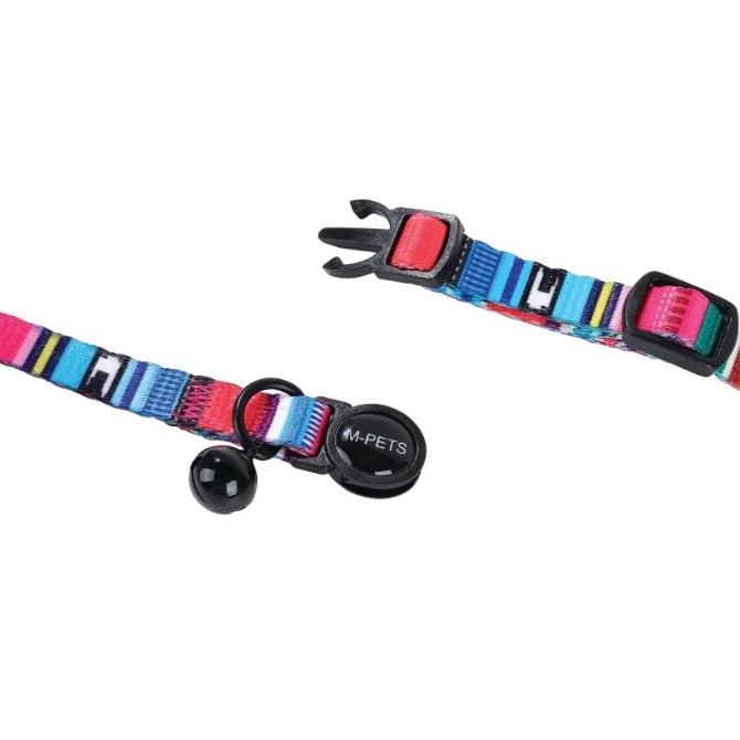 M-Pets Urban Style Jazz Stropes Cat Eco Collar