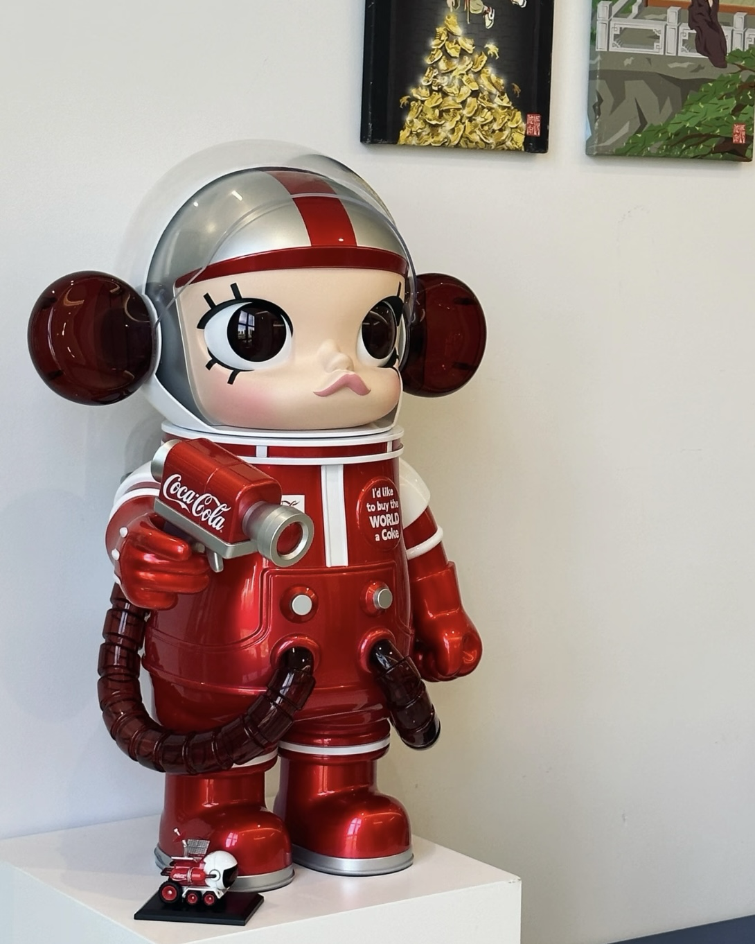 <官方正版>POPMART 泡泡瑪特 MEGA SPACE MOLLY 經典可口可樂 2.0 400% 1000% 聯名