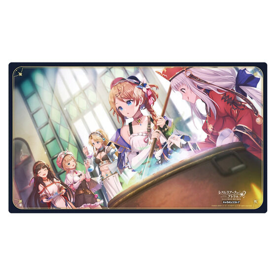 228324 Pbandai 預訂 2025/7月 『レスレリアーナのアトリエ』 キャラポップストア 作業用マルチデスクマット（個別配送）