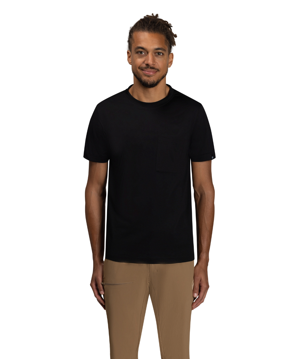 Mammut / 城市風 / Urban QD T-shirt 亞洲版 男款/黑、沼澤綠 (M101705270)