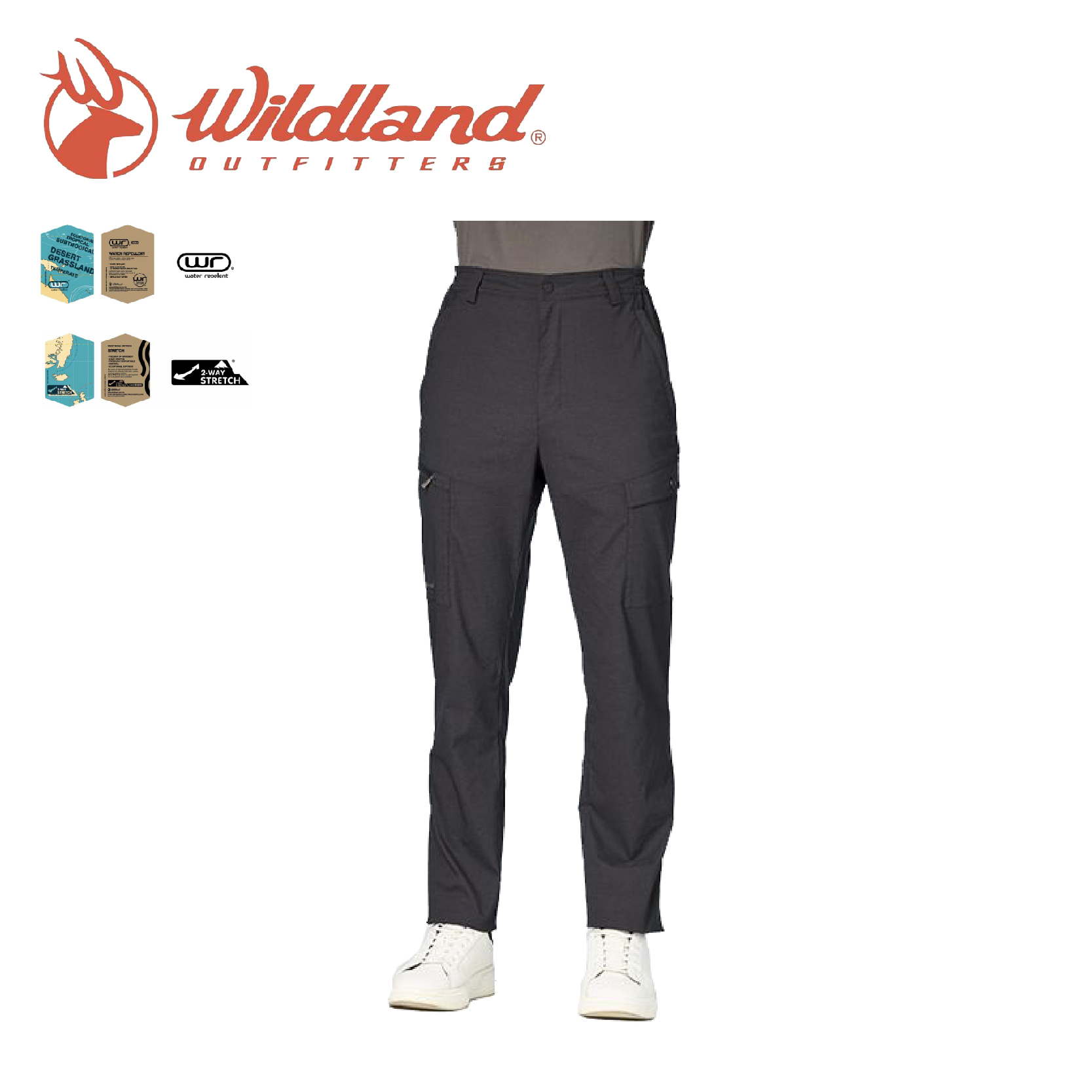 Wildland 荒野 男彈性Cordura耐磨四季機能褲 男款 (2色) 21WB22326