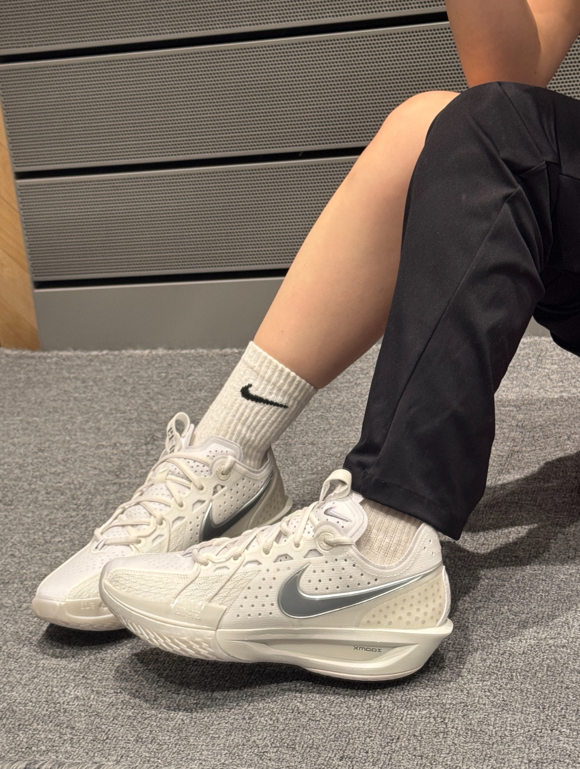 男鞋 NIKE ZOOM GT CUT 3 EP 'Light Bone' 白銀灰 實戰鞋 緩震 籃球鞋【DV2918-106】GTCut3 GTCUT