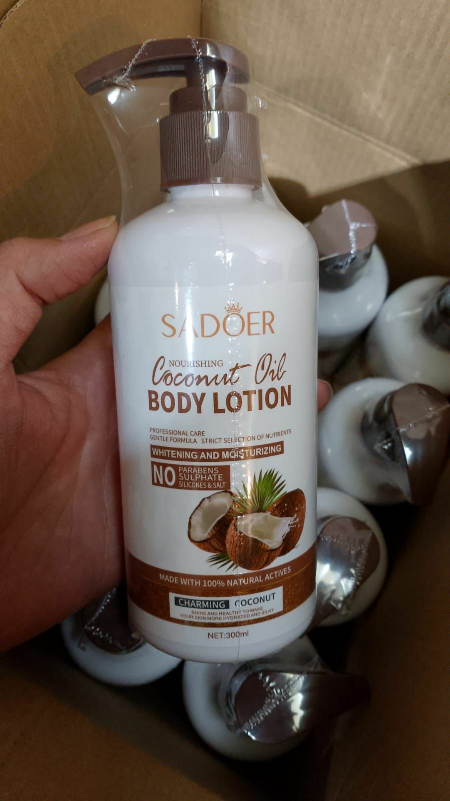 Sadoer Coconut Oil Body Lotion