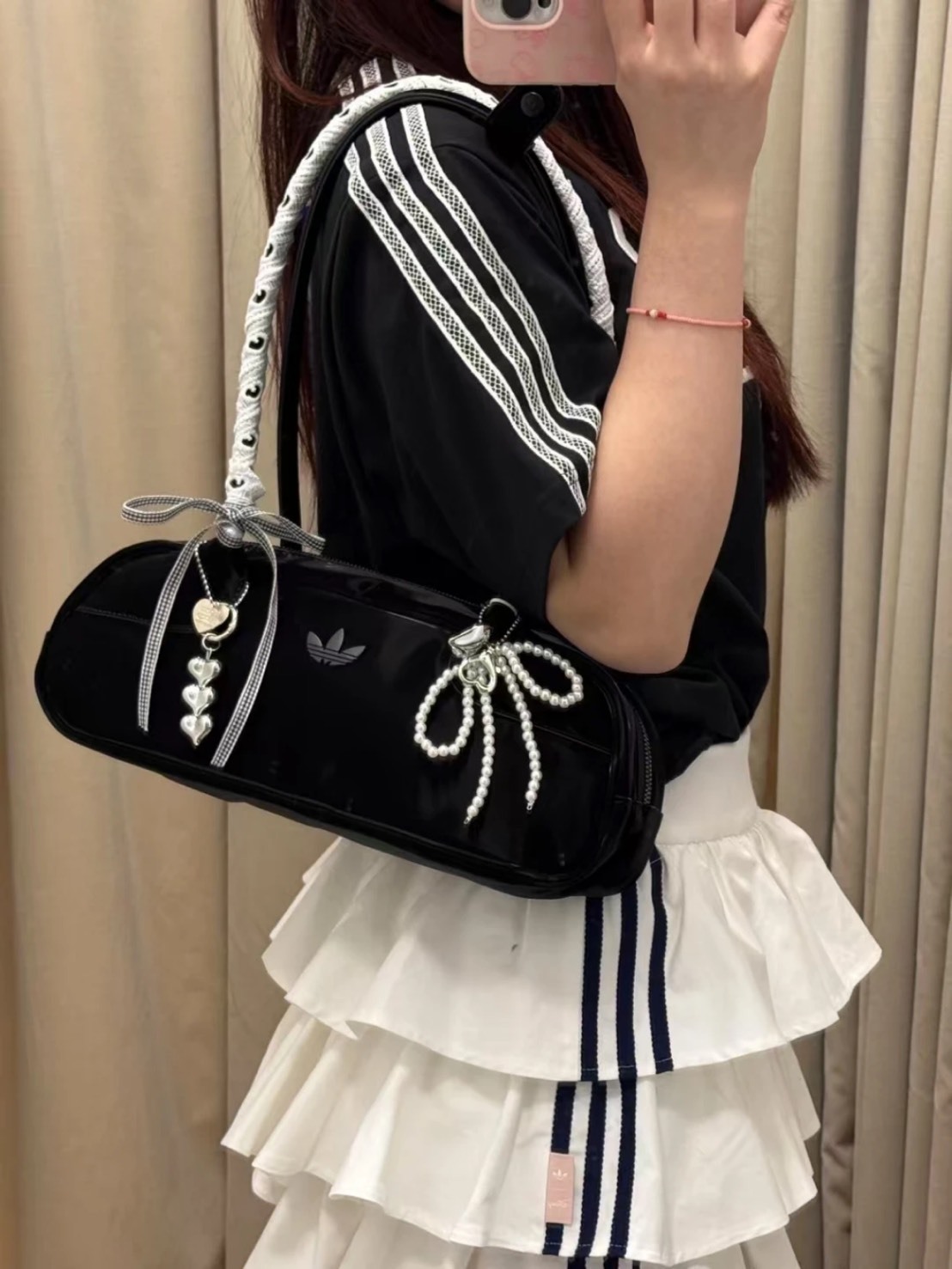 ADIDAS ORIGINALS 多口袋 經典法棍包