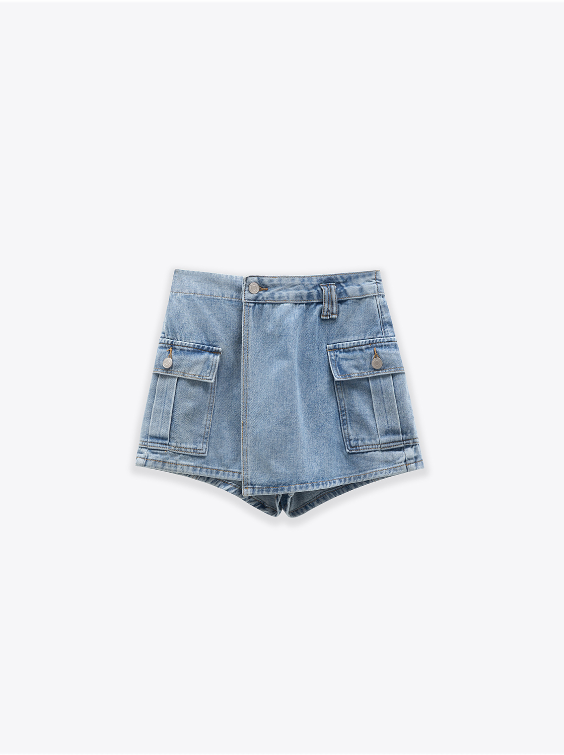 髒髒丹寧工裝褲裙