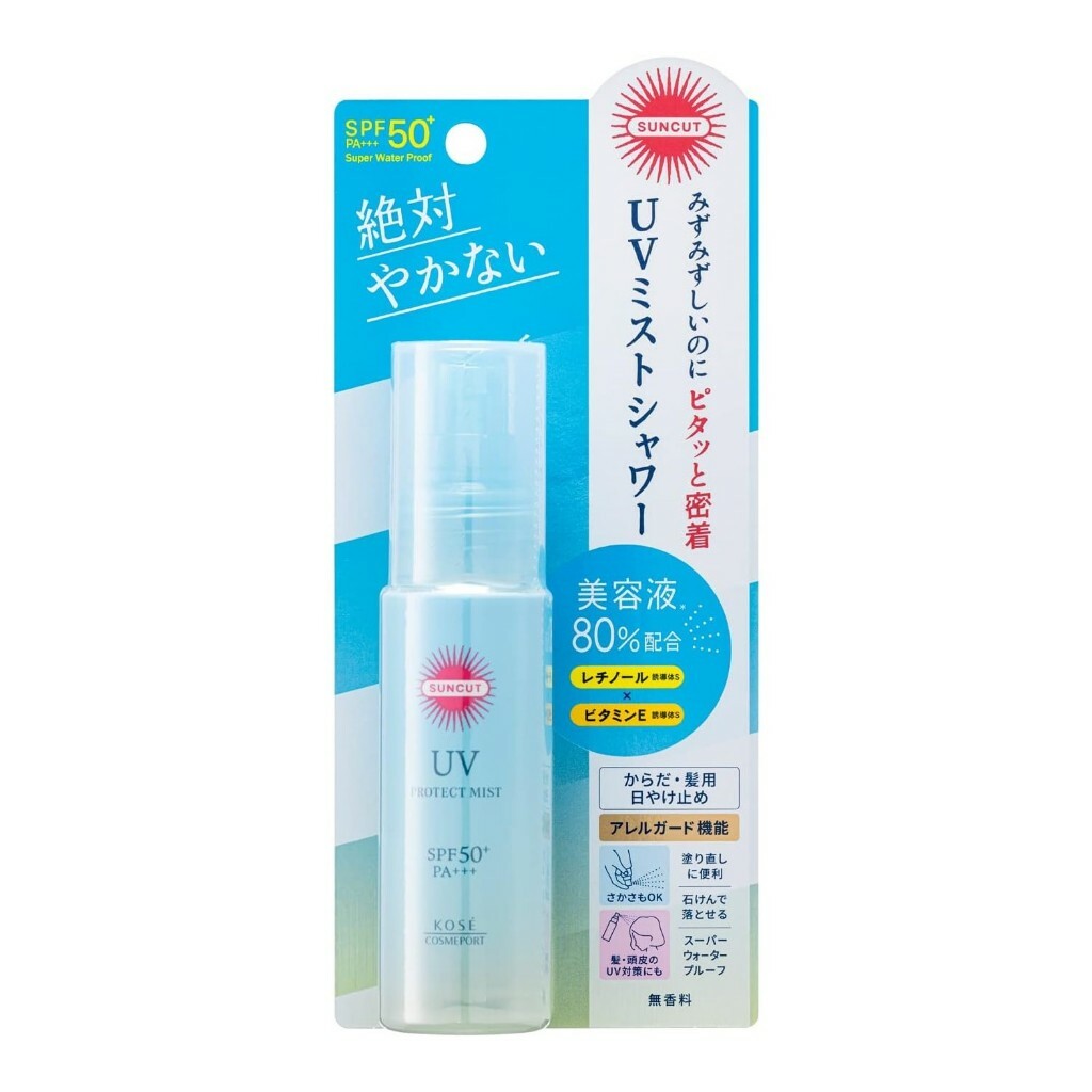 日本 KOSE 高絲 Suncut 紫外線防護噴霧 SPF 50+/PA+++ 60ml [#SQ25050204]