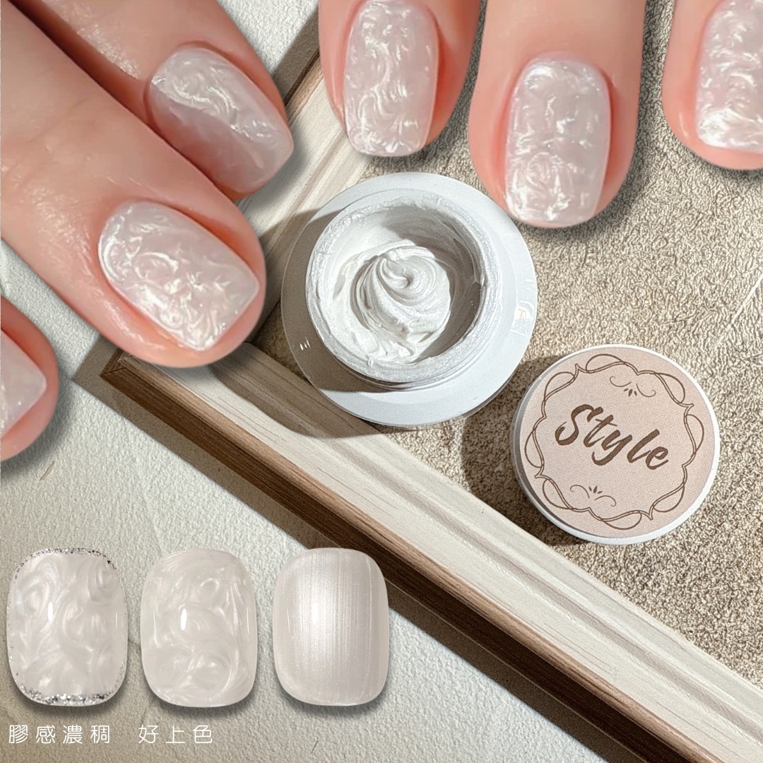 珍珠綢緞拍拍膠