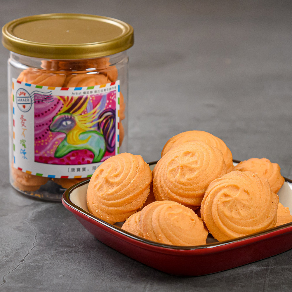 愛不囉嗦｜起司奶酥手工餅乾 - 60g/罐