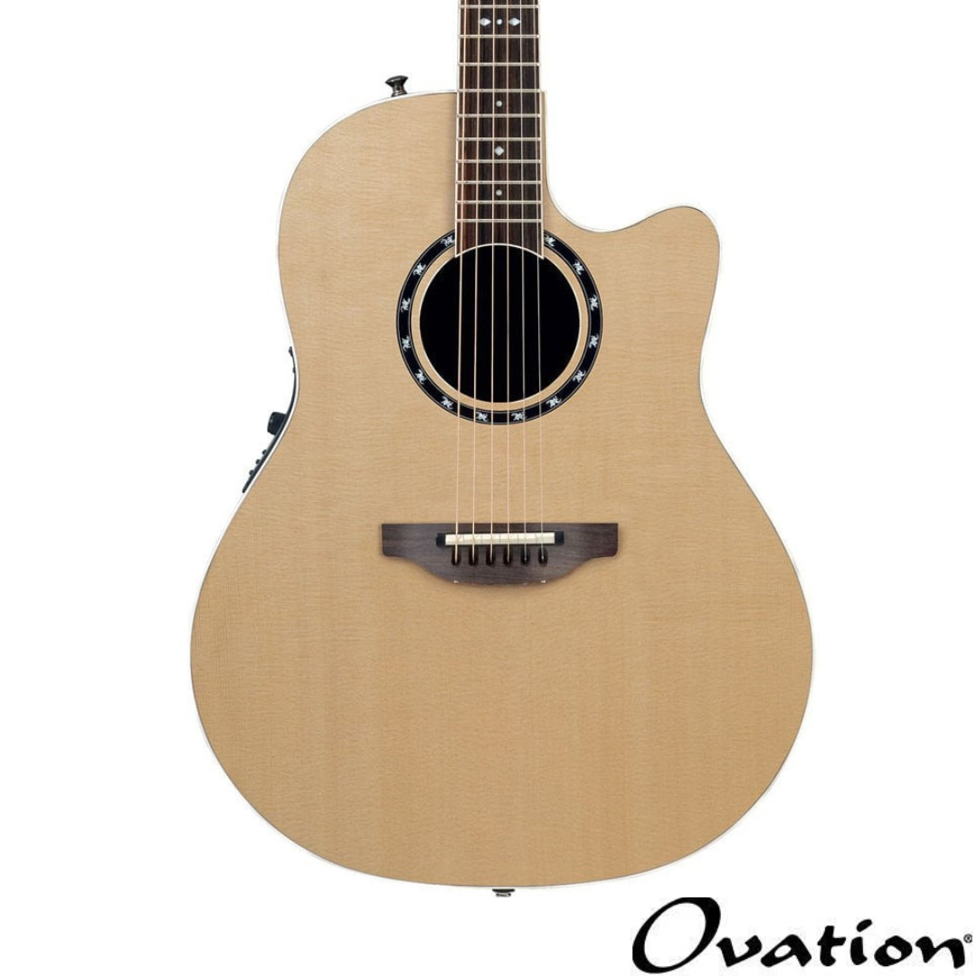 Ovation 2771AX-4 圓背吉他 EQ 玻璃纖維背板