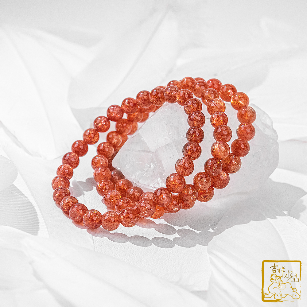 金太陽石手珠 7mm 事業人際