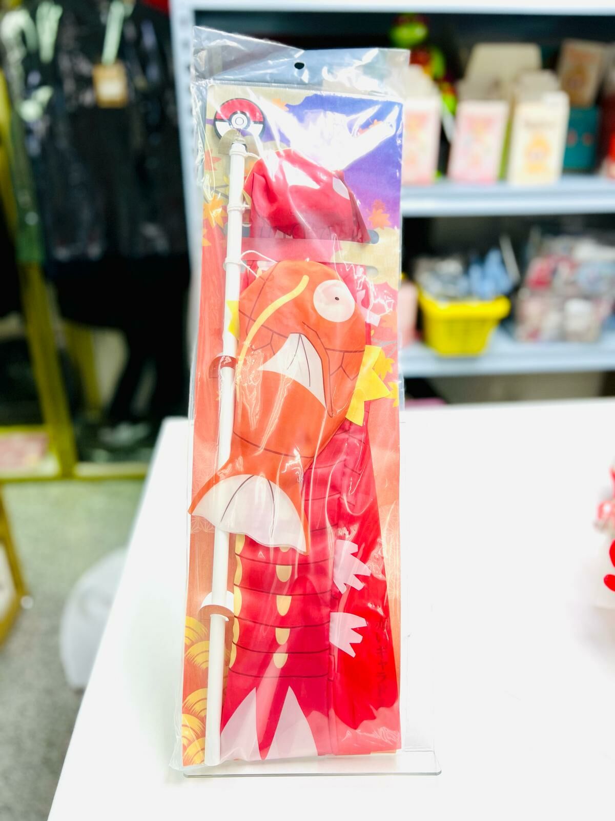 Pokemon Red Gyarados Flag Pokémon Center Hiroshima