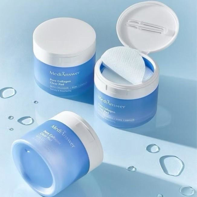 韓國製造 Medi Answer 5D微分子玻尿酸 緊緻淨膚亮白棉片