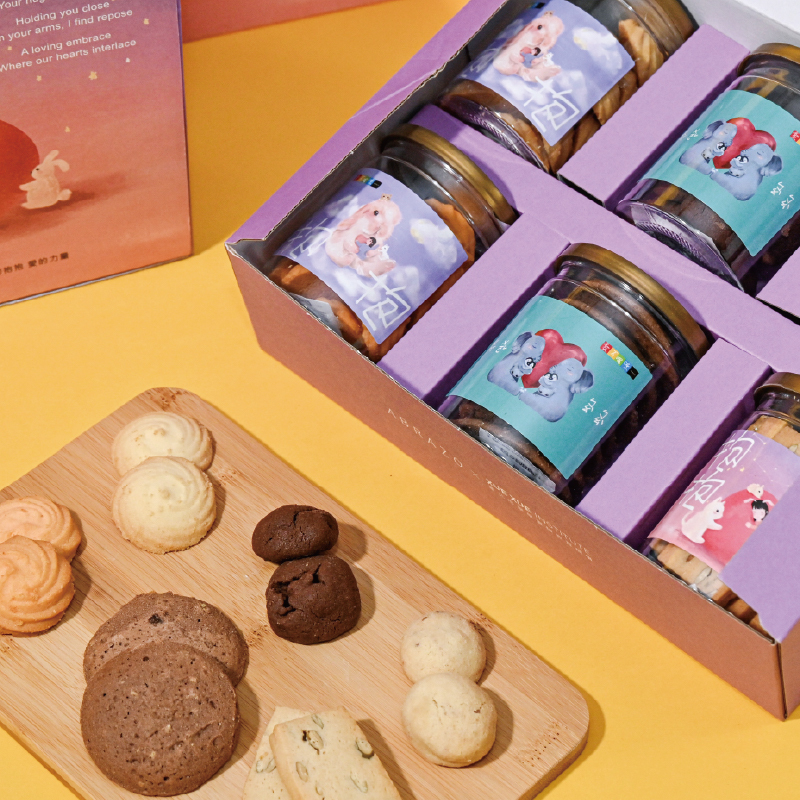 愛不囉嗦｜擁抱幸福 手工餅乾禮盒