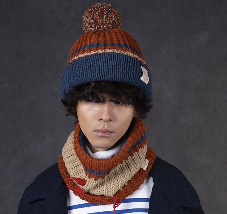 KAPITAL 3G WOOL RIB KNIT CAP - PRE ORDER ITEM (預訂中)