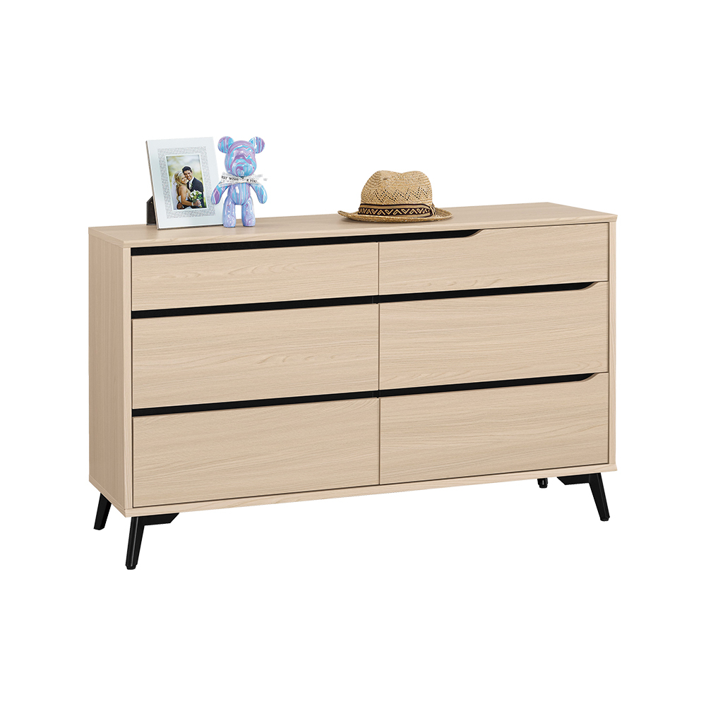 米達4尺六斗櫃/六抽收納櫃/置物櫃