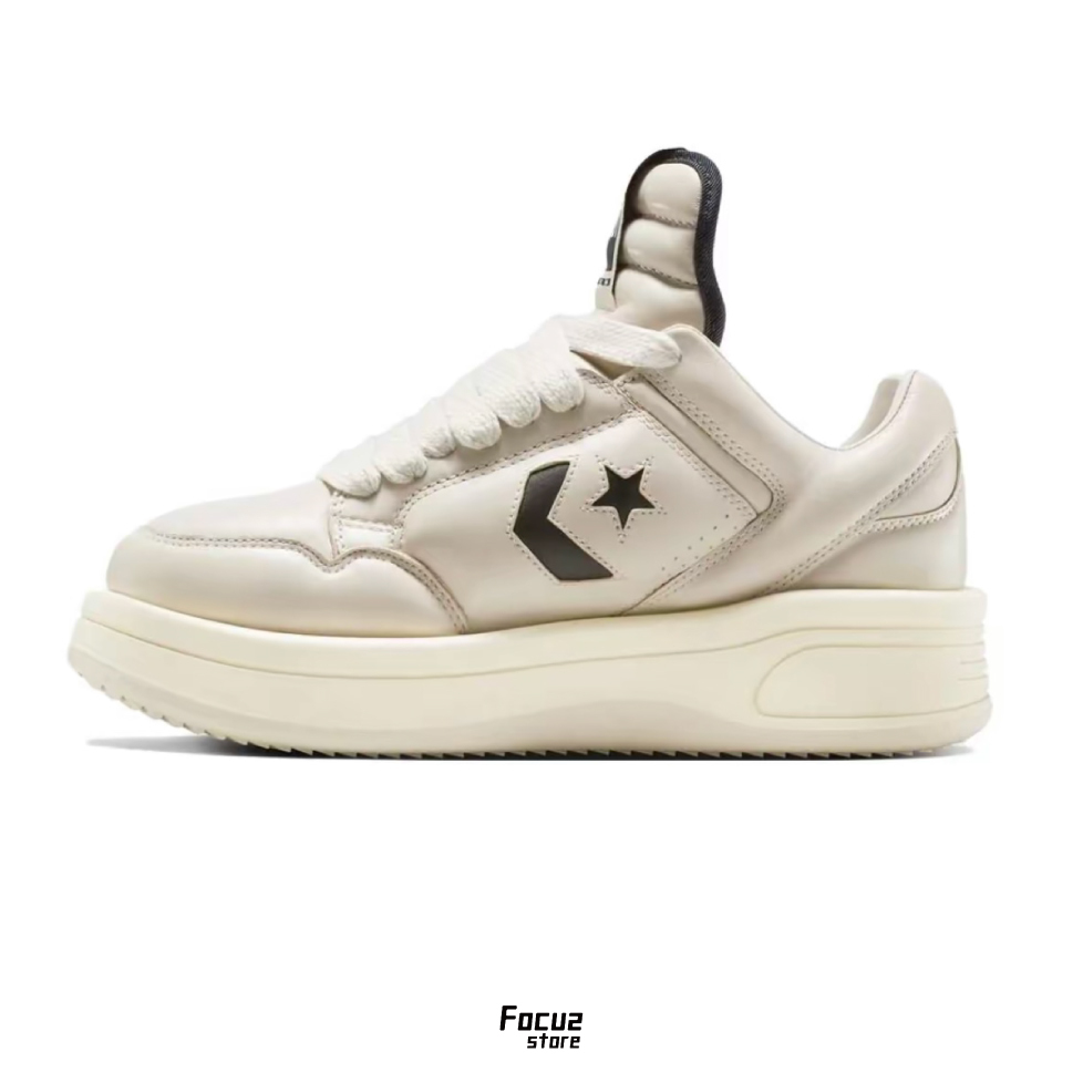 【Focus Store】現貨秒發 Rick Owens DRKSHDW x Converse TURBOWPN OX "White" 白色 A12062C