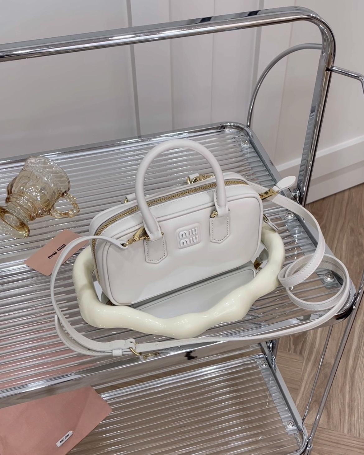 MIUMIU｜ ARCADIE 標準 白色