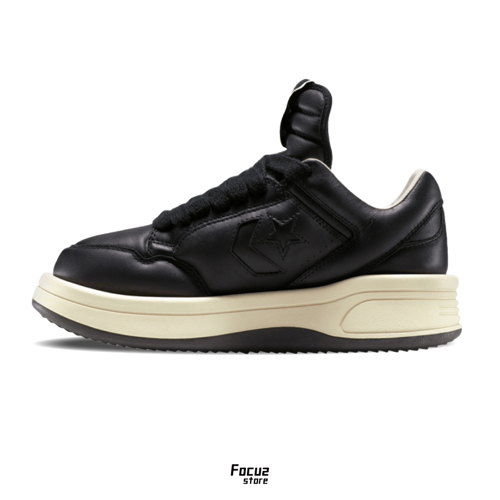 【Focus Store】現貨秒發 Rick Owens DRKSHDW x Converse TURBOWPN OX "Black" 黑色 A12063C