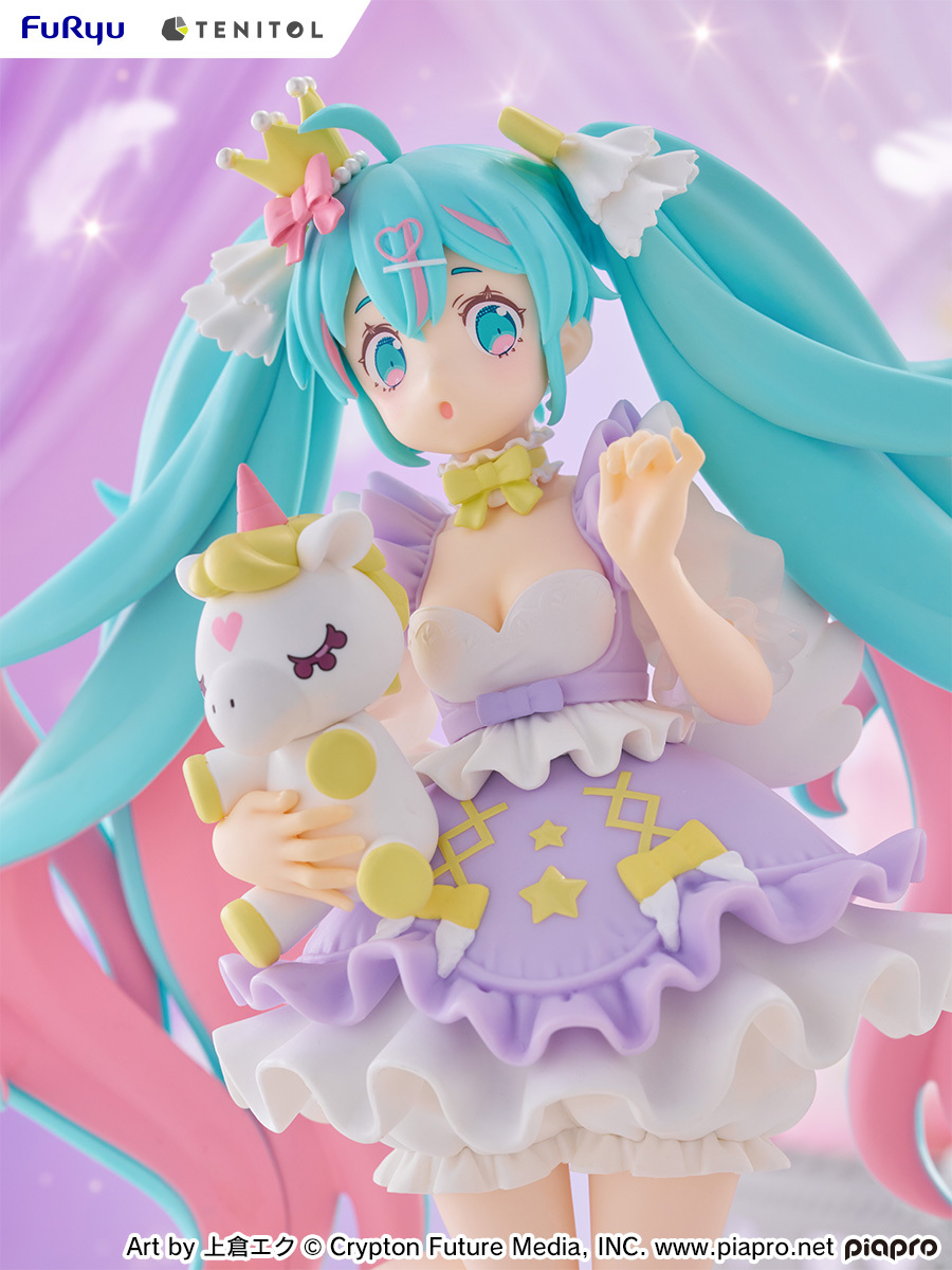 TENITOL 初音未來 夢公主 薰衣草版 TENITOL Hatsune Miku YUMEKAWA Princess Lavender Ver.