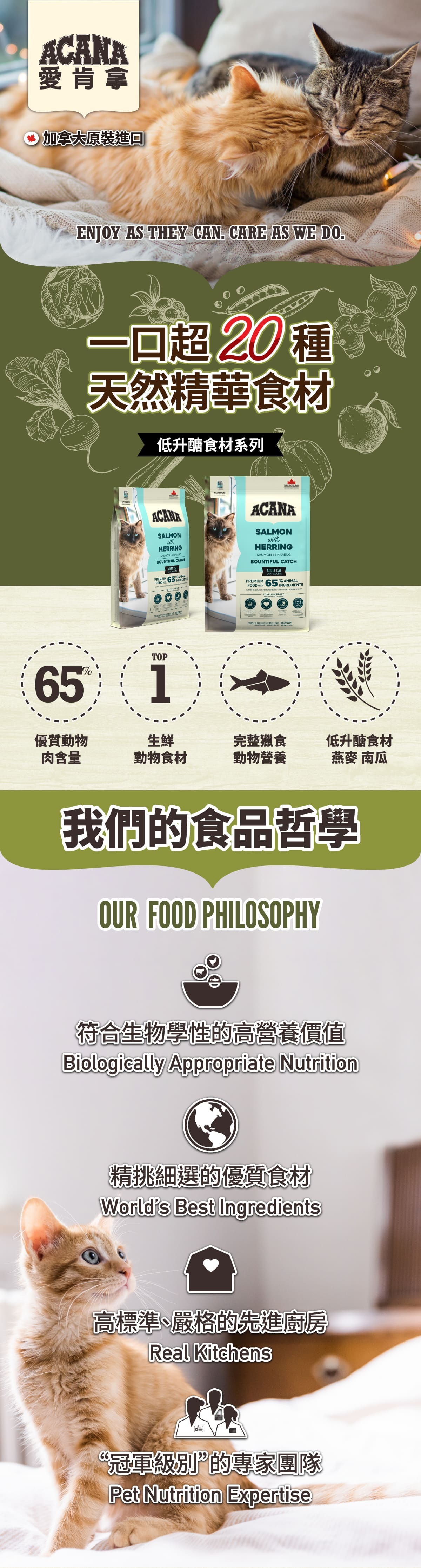 豐盛漁獲-低GI配方-貓飼料-愛肯拿-ACANA