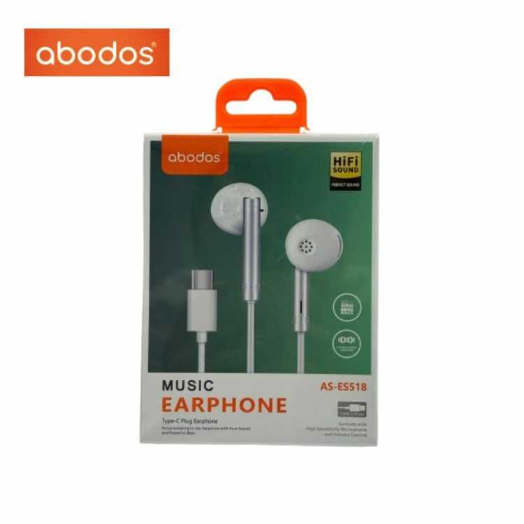 Abodos USB Type-C 有線耳機 (會員專享額外9折) AS-ES518