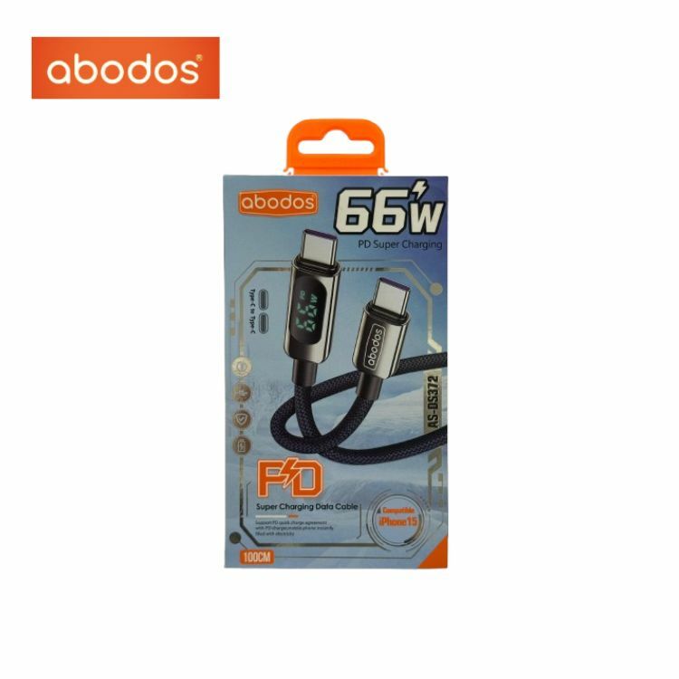 Abodos 智能66W快充數據線 (會員專享額外9折) AS-DS372