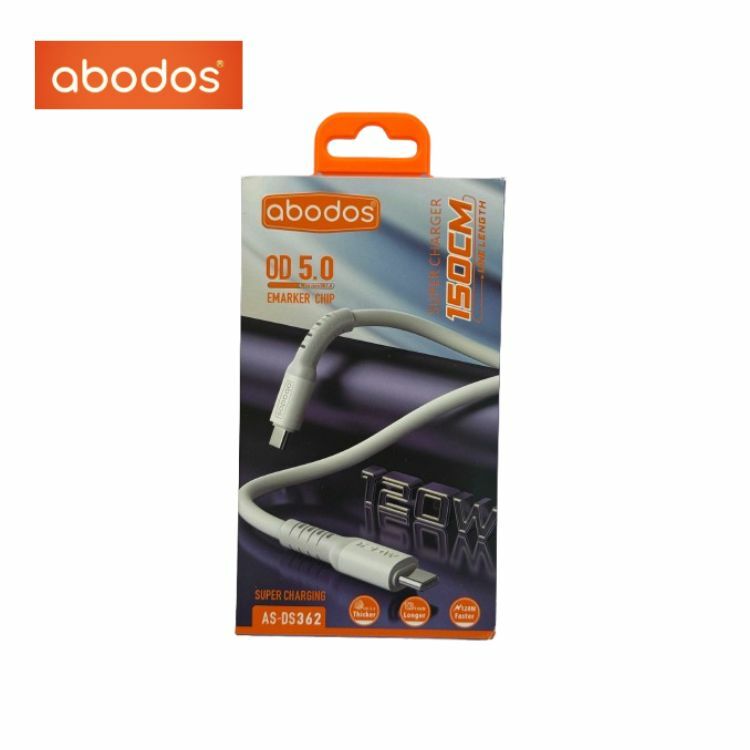 Abodos 120W超級快充數據線 (會員專享額外9折) AS-DS362