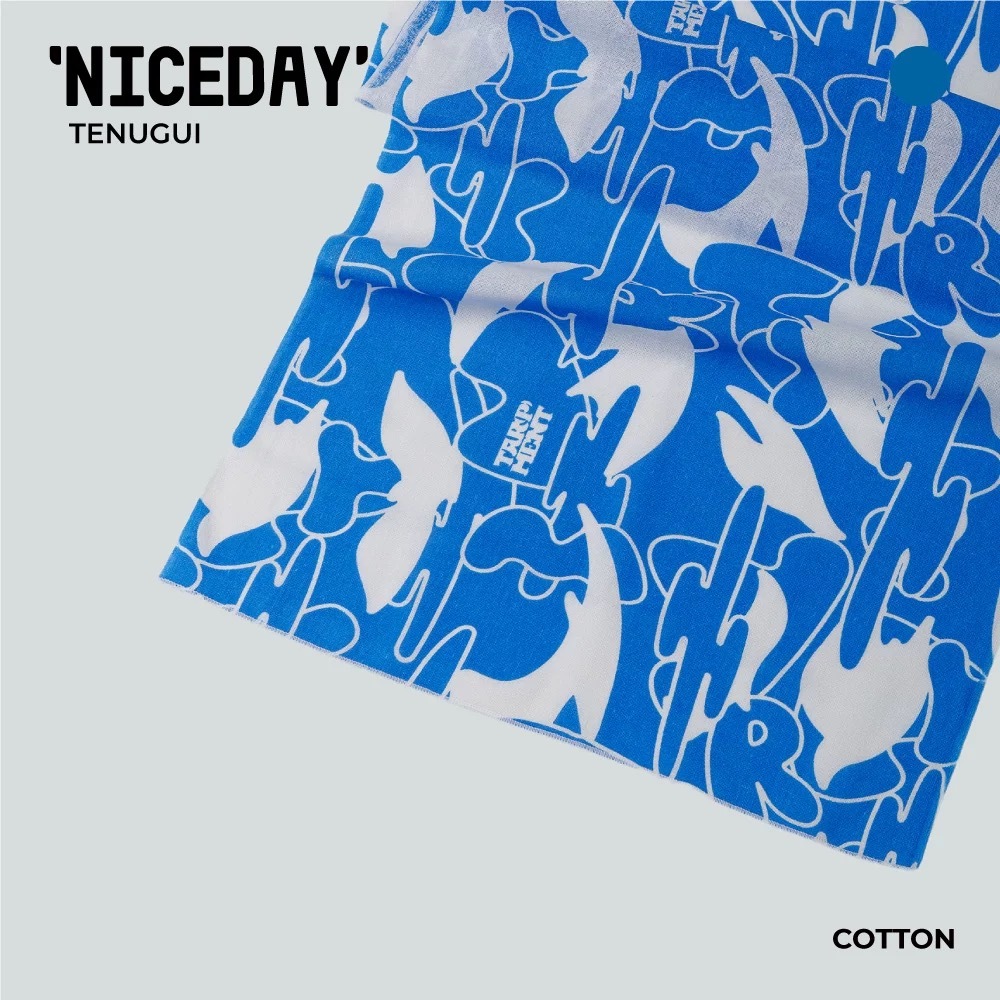 TAR(P)MENT CAMO|NICEDAY Tenugui 晴天飛鳥手拭巾