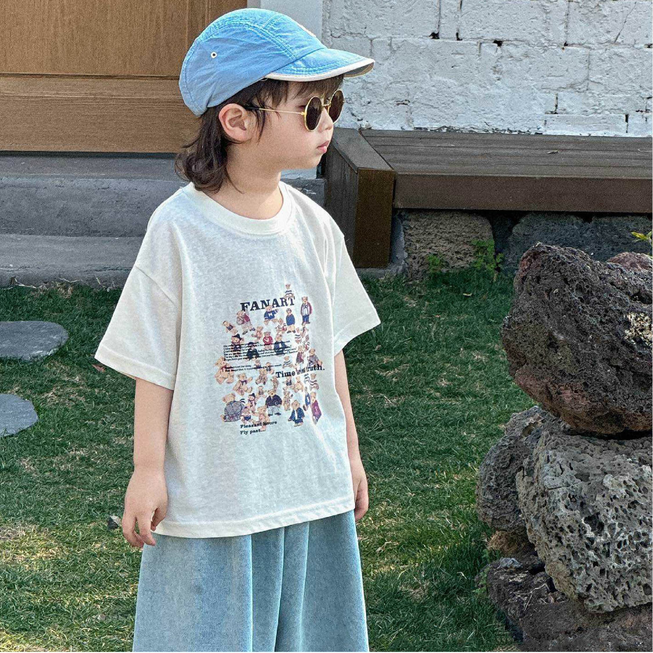 藝術泰迪熊展覽上衣 (H50097)