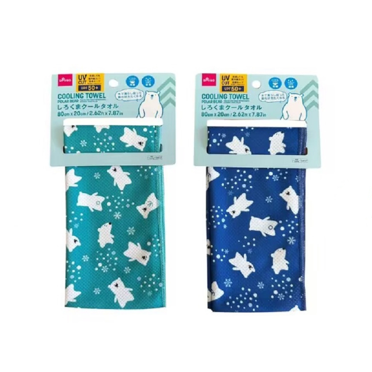 涼感速乾毛巾/北極熊 80×20cm