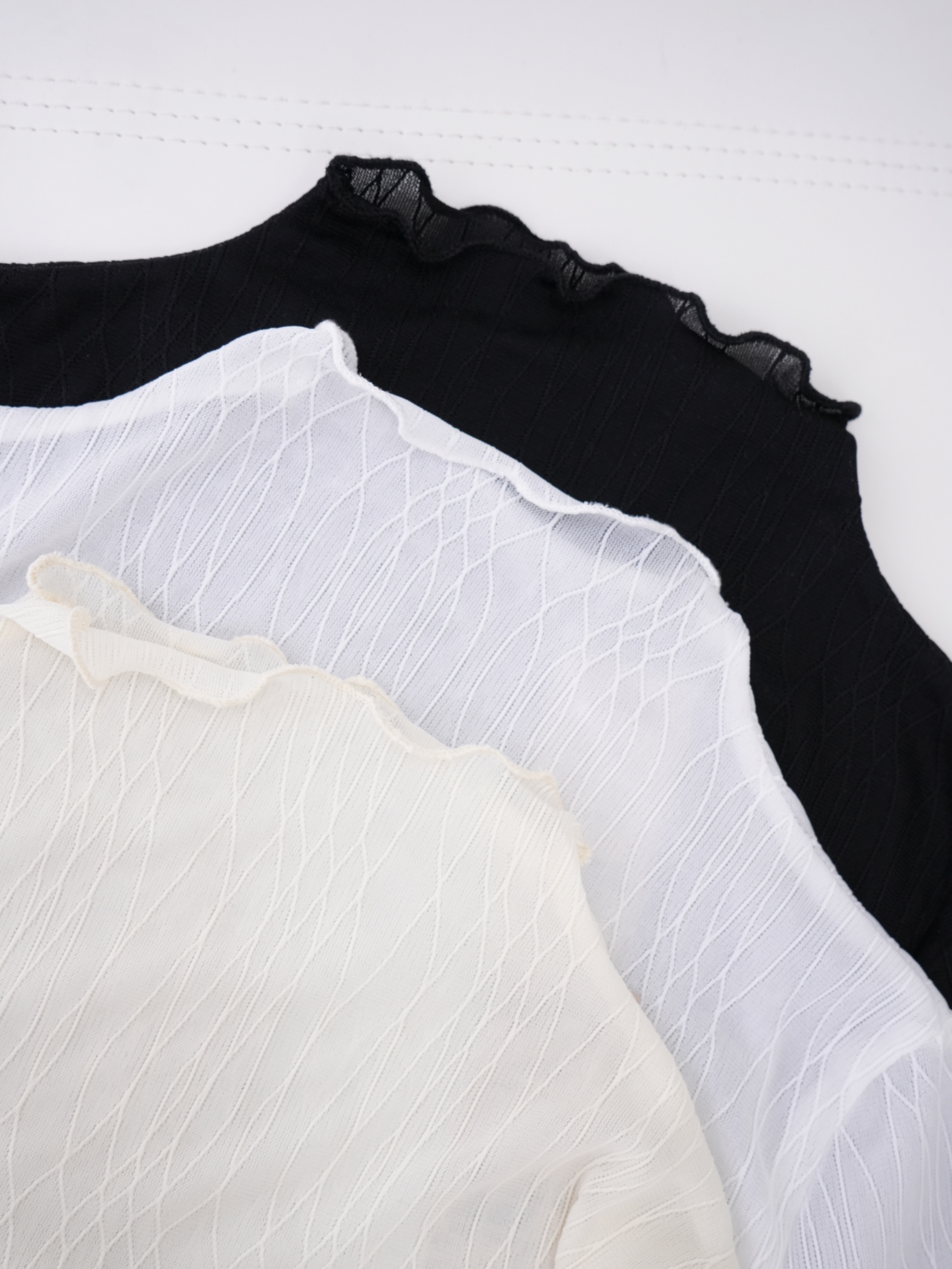 法朵Fado Shop｜自訂款 / S-L都可以穿 - 立體浮印透膚內搭 030C004 三色