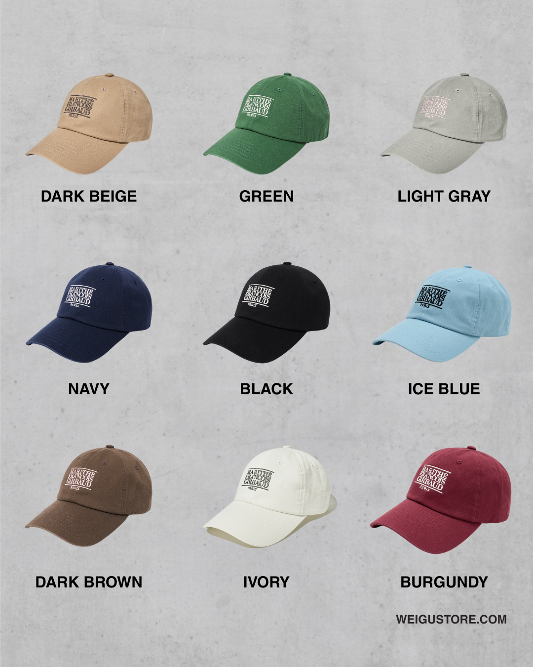 【預購】Marithé SMALL CLASSIC LOGO CAP 老帽 MFG45CHG202