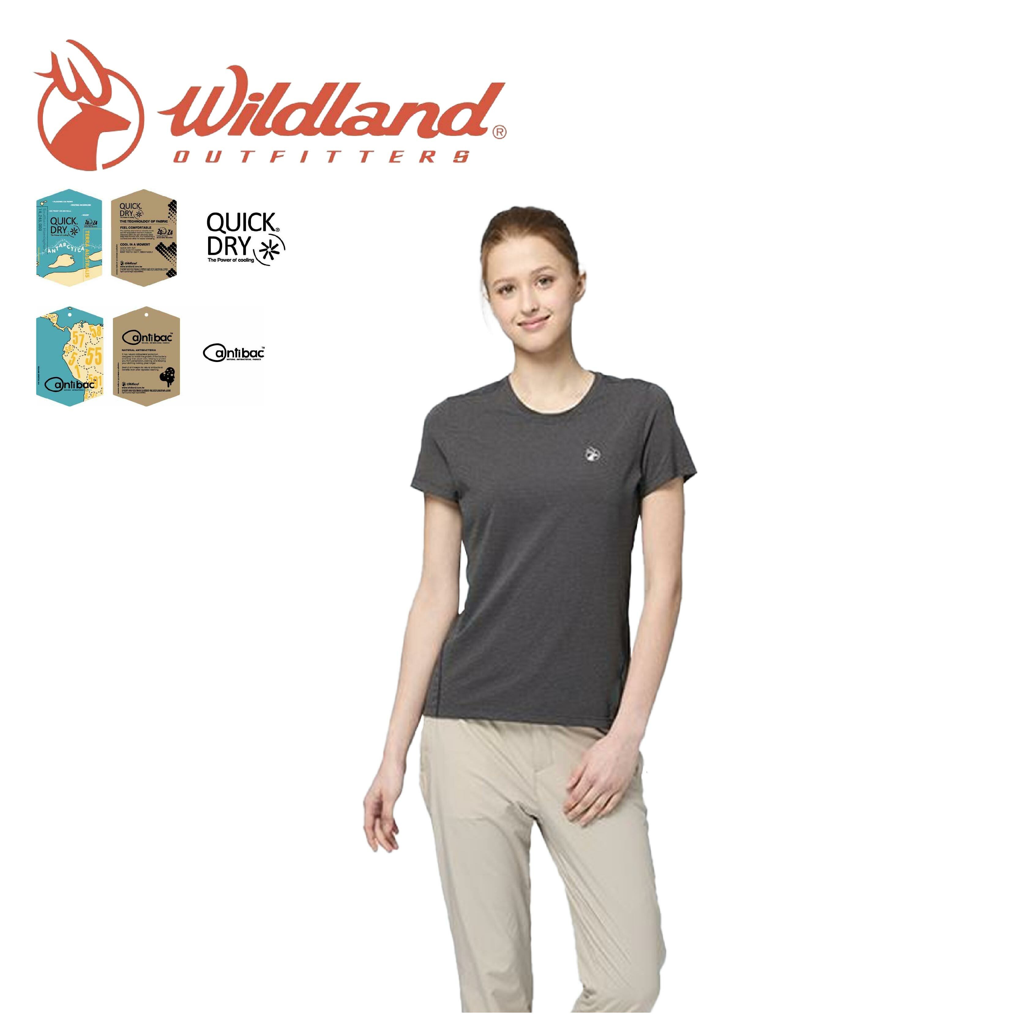 Wildland 荒野 女生彈輕量銀纖維抗菌吸排衣 女款 (2色) 10WB31617