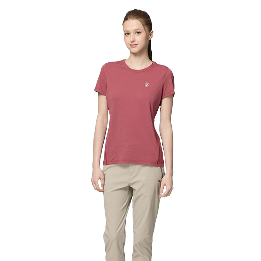 Wildland 荒野 女生彈輕量銀纖維抗菌吸排衣 女款 (2色) 10WB31617