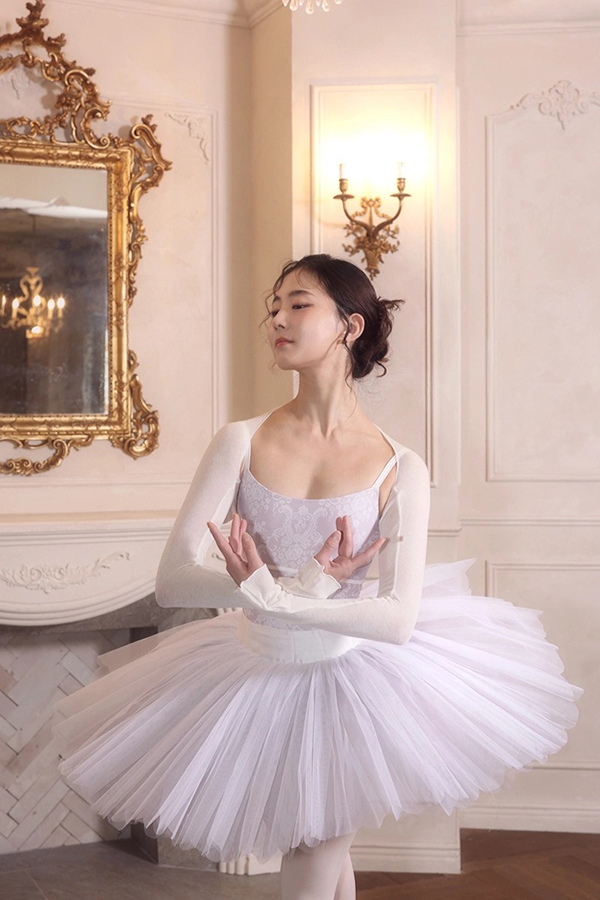 韓國iiLaire 【IL - Antique-C 細肩帶印花舞衣】可放胸墊